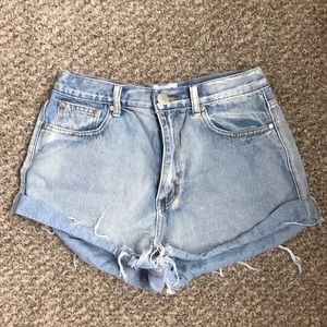 Princess Polly jean shorts